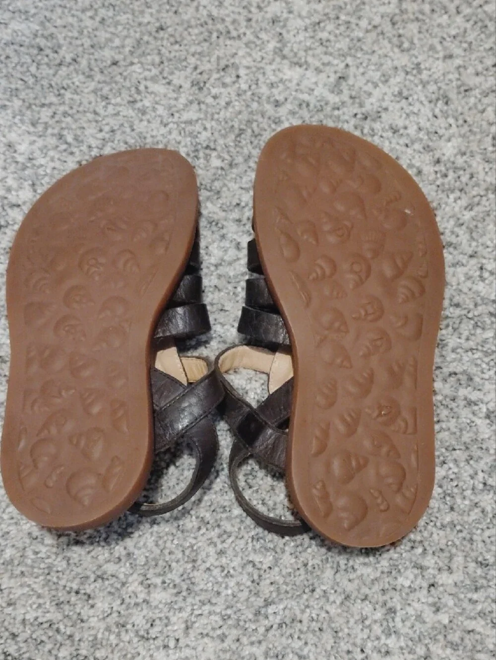 Pom D'Api Dark Brown Leather Fisherman Sandals
